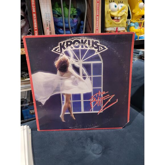 Krokus The Blitz Arista Records 1984 Heavy Metal AL8-8243 Ballroom Blitz Album - Picture 1 of 7
